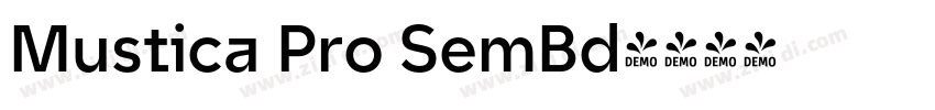 Mustica Pro SemBd字体转换 Mustica Pro SemBd字体转换